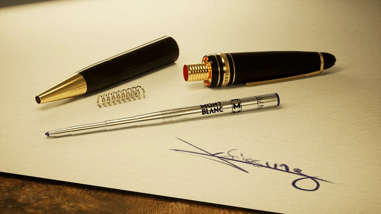 Ball pen Meisterstück Montblanc