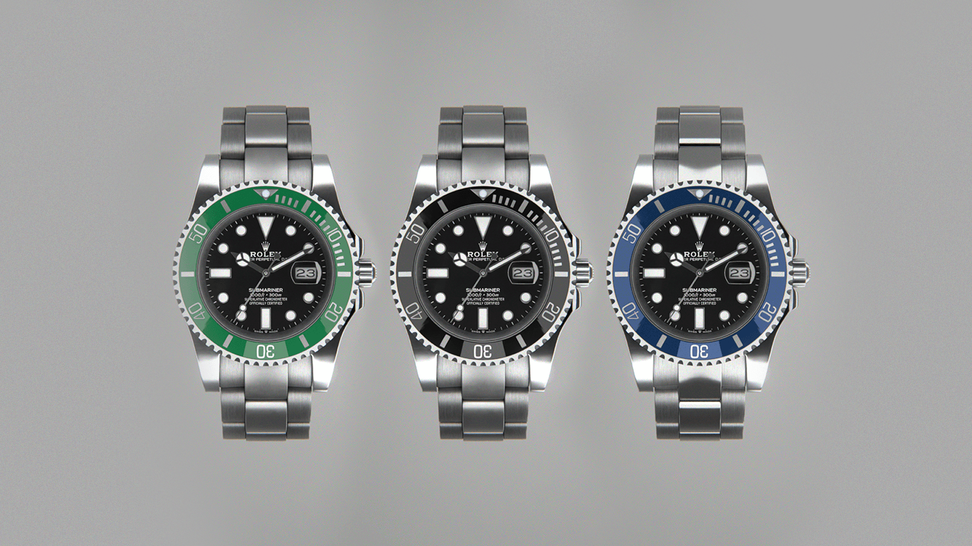 Rolex Submariner Render3D 1